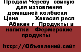 Продам Череву  свиную для изтовления домашней колбаски › Цена ­ 20 - Хакасия респ., Абакан г. Продукты и напитки » Фермерские продукты   